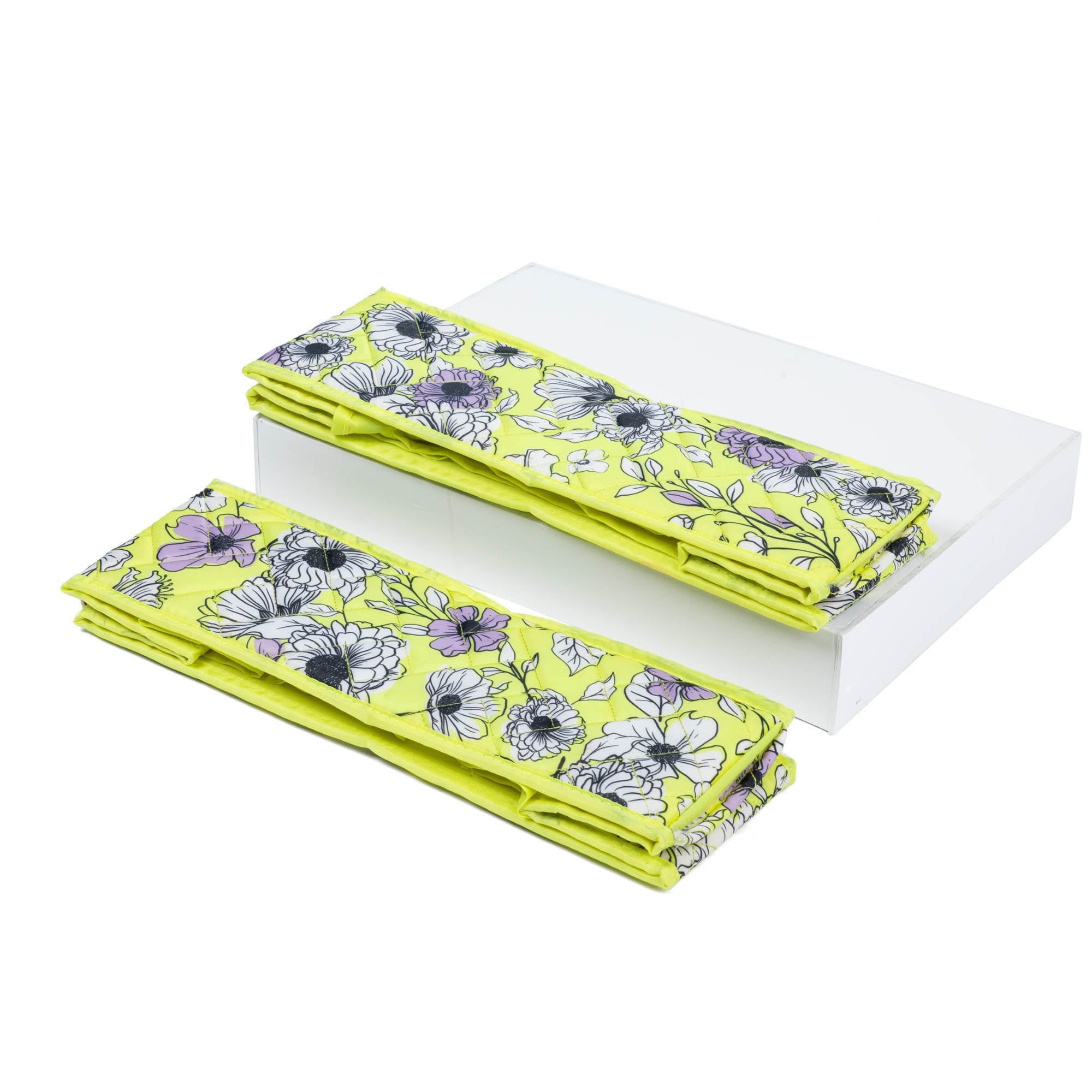 Dolly 2pc 6 Pocket Drawer Organizer - GARDENIA GREEN - Dolly2pk_GardeniaGreen_06
